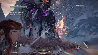Horizon Zero Dawn&trade;: Complete Edition: Frozen Wilds Claws Beneath Daemonic Rockbreaker Boss Fight