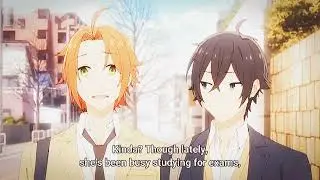 Hori thinking miyamura is gay 😂🤣 #anime #horimiya