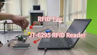 Animal ear tag reading status on the JT-6295 reader
