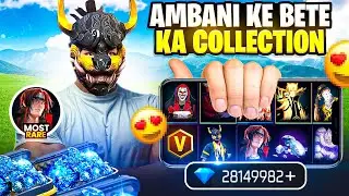10 Year Kid ₹1 Crore ID Collection 😨 - Garena Free Fire