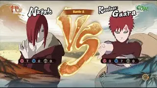 Nagato vs Gaara &ndash; Rinnegan Wrath vs Sand Emperor 🌪️🔥 | Naruto Shippuden Ninja Storm 4 | ZBI GMR⭐