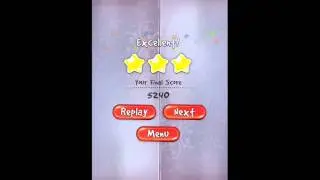 Cut The Rope Level 3: Foil Box 3 Stars Full Walkthrough