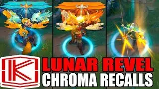 ALL NEW LUNAR REVEL CHROMA RECALLS - League of Legends