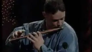 Brian Finnegan playing two reels on flute, 1996