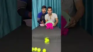 Amazing ball roll funny family challenge ✅#shorts #games