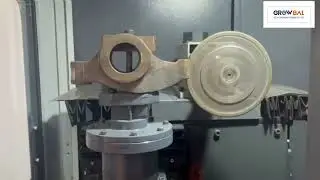 Rocker arm Fettling on 3 axis Fettling machine