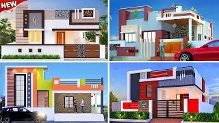 Latest 30 Single Floor House Front Elevation Designs in india | Small House Front Elevation Designs