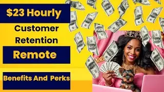$23 Hour - High Paying Remote Role For Pet Lovers - Retention Specialist