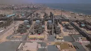 Amazing Oil Refinery Aerial Shots