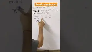 Small sample test Hacks ⚡Type II b) Dependent samples #sem4 #secondyearengineering #engineeringmaths