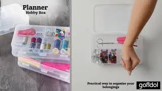 PLANNER HOBBY BOX