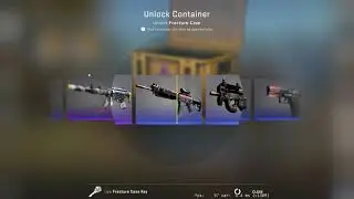 FRACTURE CASE KNIFE UNBOXING (SKELETON KNIFE)
