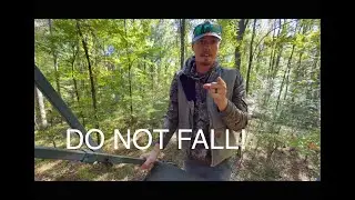The BEST way to secure a Tree Stand