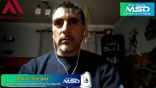 Oscar Vargas, Seleccionado Sub45 Puerto Montt