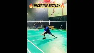 🔥Cross Net Deception🔥 #youtubeshorts #shorts #sports