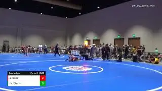 97 Lbs Quarterfinal - Noah Eller, TN Vs Jovanni Tovar, FL 6d83