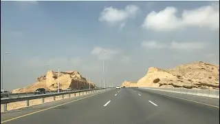 Beautyful Road / Oman Muscat ExpressWay#travelvlog #tripofmuscatroad