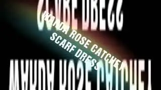 Warda Rose Catchey compilation  Scarf dress design style  Part 1
