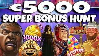 &euro;5000 SUPER Bonus Hunt - Opening 17 Bonuses + Super Buys!