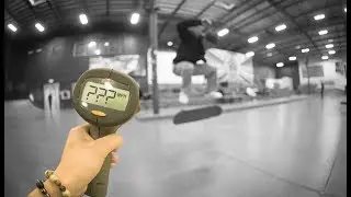 How Fast Can Emmanuel Guzman Fakie Flip?!