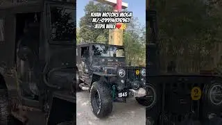 Landi jeep best modified | Khan Motors Moga |M/-09914876961 #khanmotorsmoga #jeep #willy #youtube