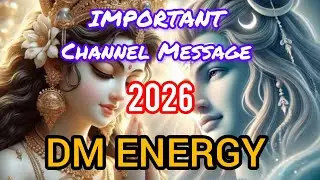 Twin Flame: Important Channel Message💫DM ENERGY UPDATE 👫DM ki REALISATION#twinflame#dm#currentenergy