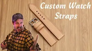 Custom Leather Watch Strap Maker - Vulture Vlog Ep. 3