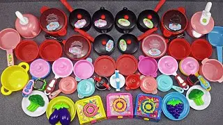 6 Minutes Satisfying With Unboxing Miniature Kitchen Set Toys And Fruit Toys 56
