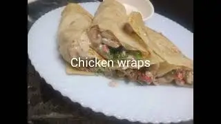 chicken wraps Bahar janay ki zarorut nahi khud banaein or tareefein wasool karein