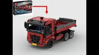 LEGO 42098 Alternate Build Dump Truck 