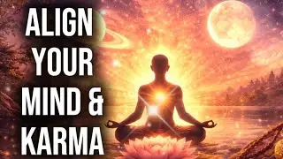 Align Mind and Karma in Divine Consciousness | Hare Rama Krishna Mantra 108 repetition