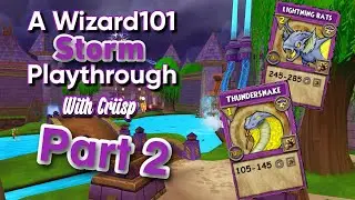A Wizard 101 Storm Playthrough Part 2 (Triton Avenue)