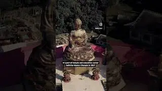 World biggest copper made buddha statue | Zhengede Buddha | Puli, Taiwan #djicreator #djiglobal