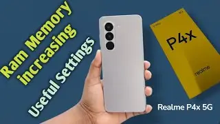 Realme P4x 5G: How to Use RAM Expansion (Increase RAM up to 6GB/12GB)