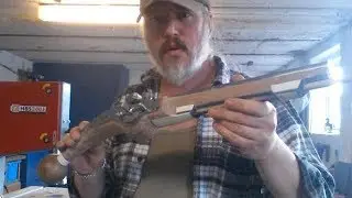 Wheellock pistol build 1650 pt 40 horn inlay aroung the ramrod II