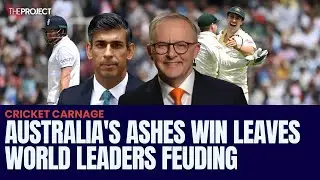 Aussie Ashes Win Leaves World Leaders Feuding