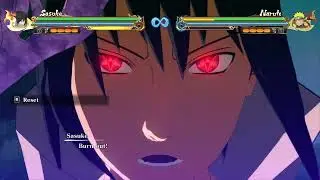 Sasuke Uchiha all ultimate jutsu - naruto x boruto storm connection