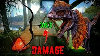 How to get high level bow, dilo hunt pursuit |ARK MOBILE