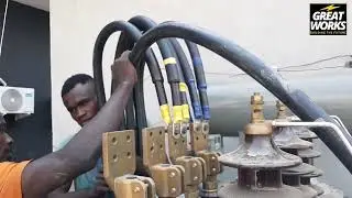 transformer installation process