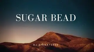 Aari Work for Beginners | How to Stitch Sugar Beads Perfectly | GJ Signatures