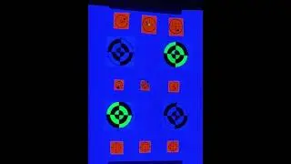 Daisy 880 vs Andy G&rsquo;s black light reactive targets #cool #fun #trending
