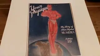 The Story of Alan Stephan Mr America 1946, Joe Weider's Your Physique October 1946