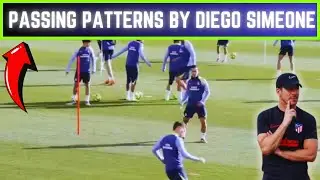 Diego Simeone's AMAZING Atletico Madrid Passing Drills