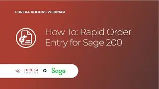 How To: Rapid Order Entry in Sage 200