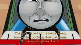 Big engine brawl Gordon the blue engine