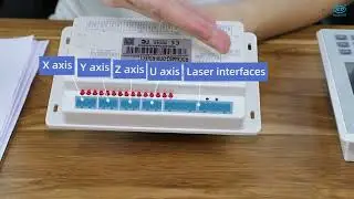 RDVisionWorks tutorial:Controller installation#large format laser cutter#rdc6445g-dfm#ccd system