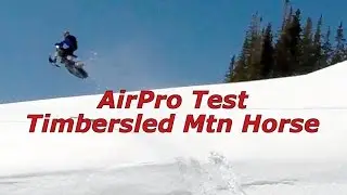 AirPro Test - Snow Biking Suspension Setup