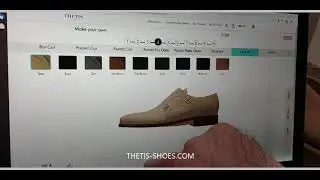 TH&Eacute;TIS SHOES customization tool