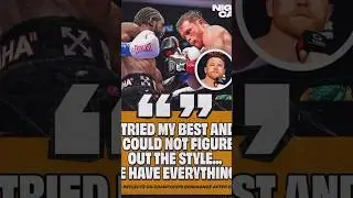 Canelo says he couldn&rsquo;t figure out Bud Crawford&rsquo;s fighting style in loss