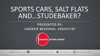 Sports Cars, Salt Flats, and...Studebaker?
